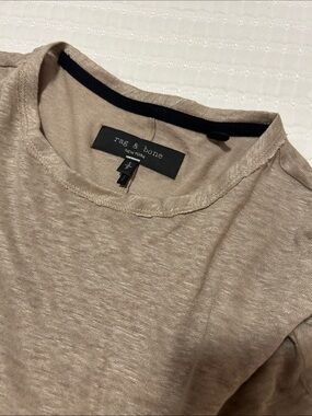 rag & bone Men's Long-Sleeve Crewneck Sweater - Taupe Brown